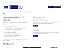 Tablet Screenshot of egte.se